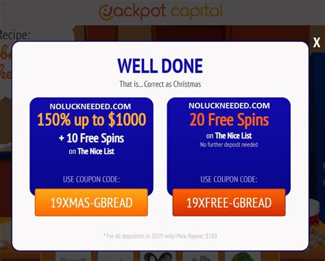 jackpot capital no deposit bonus codes 2019